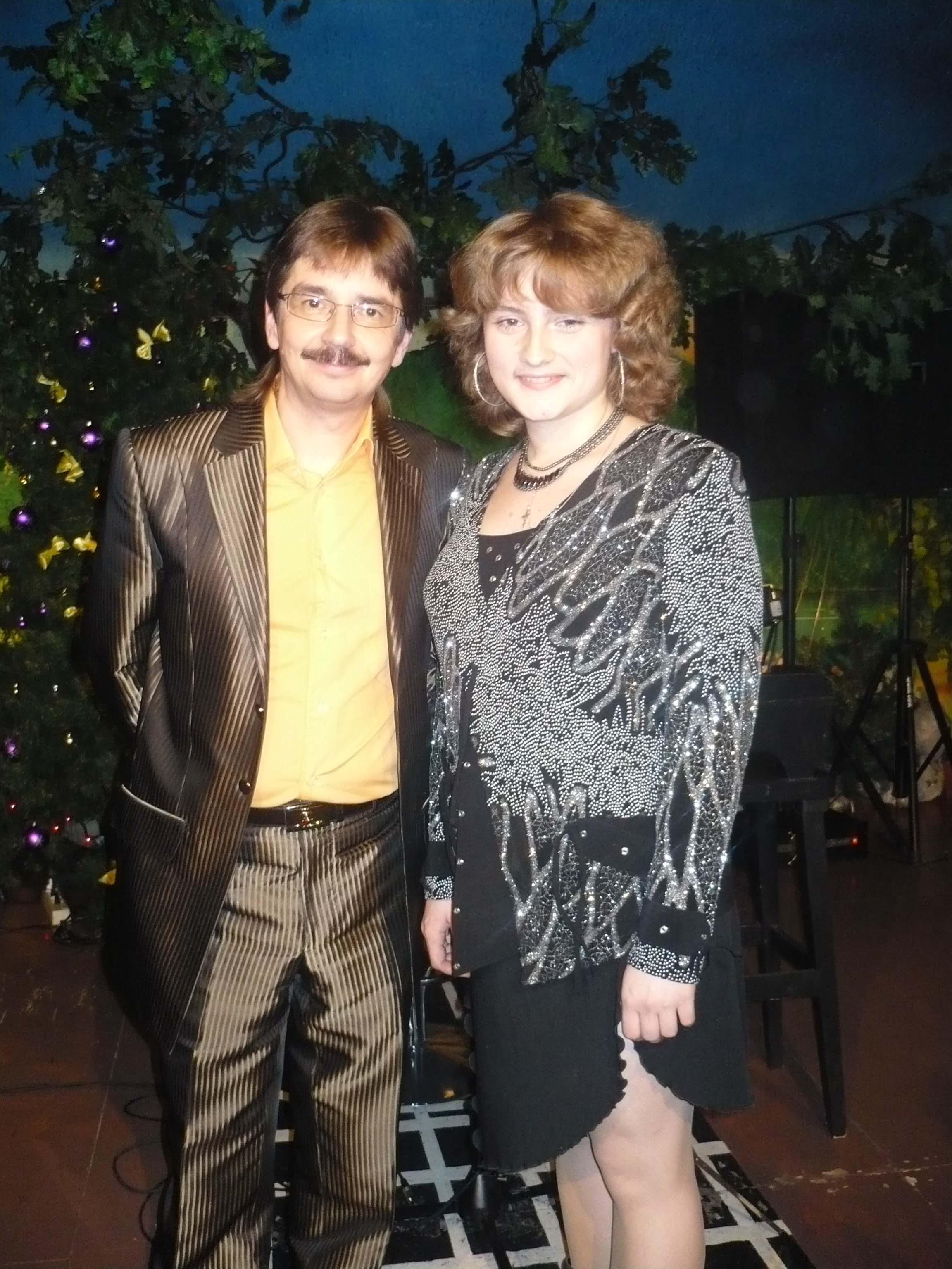 Виктор Третьяков с женой